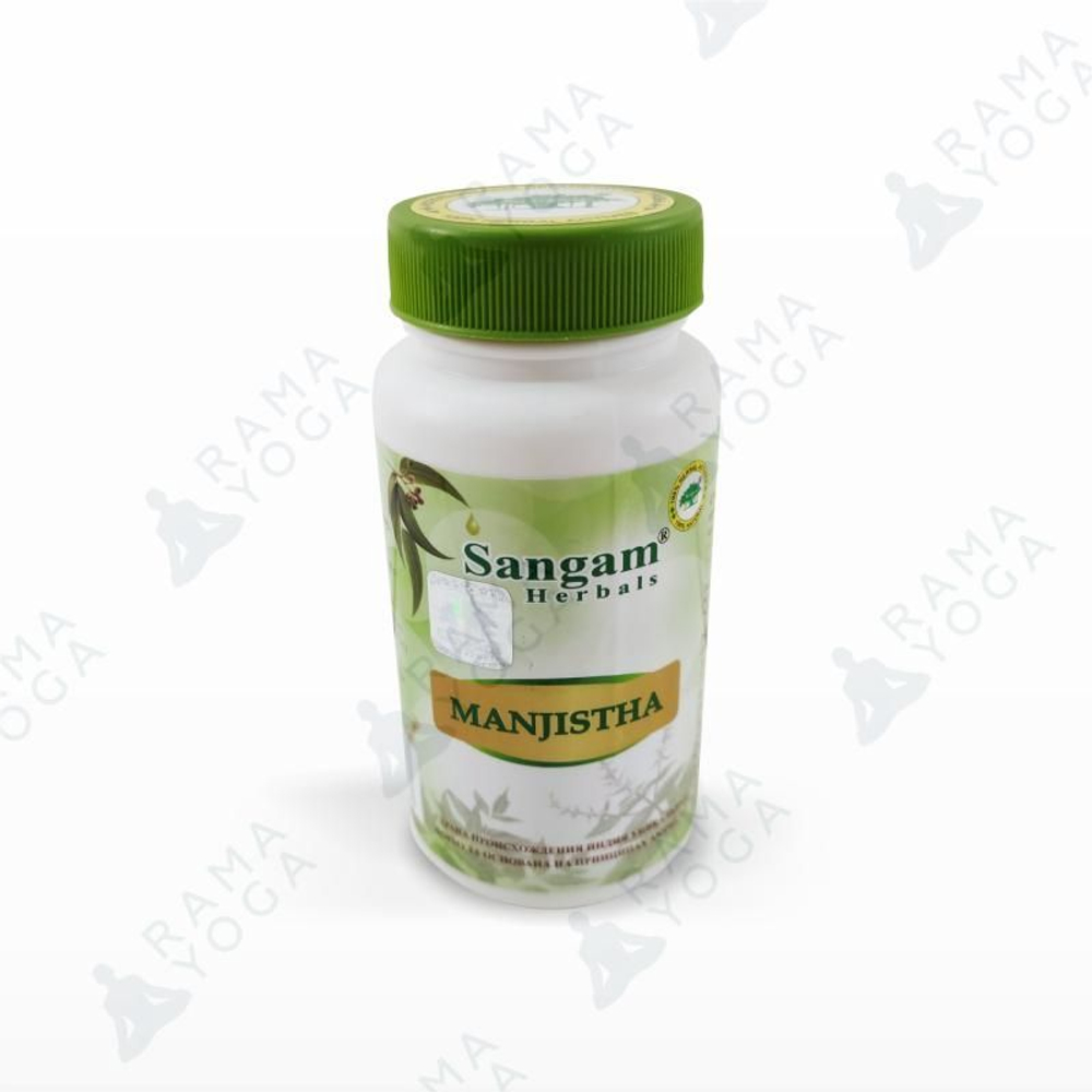 Манжишта в таблетках Sangam herbals
