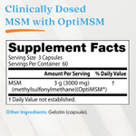 Doctor's Best, МСМ, 180 капсул (1000 мг в каждой капсуле)
