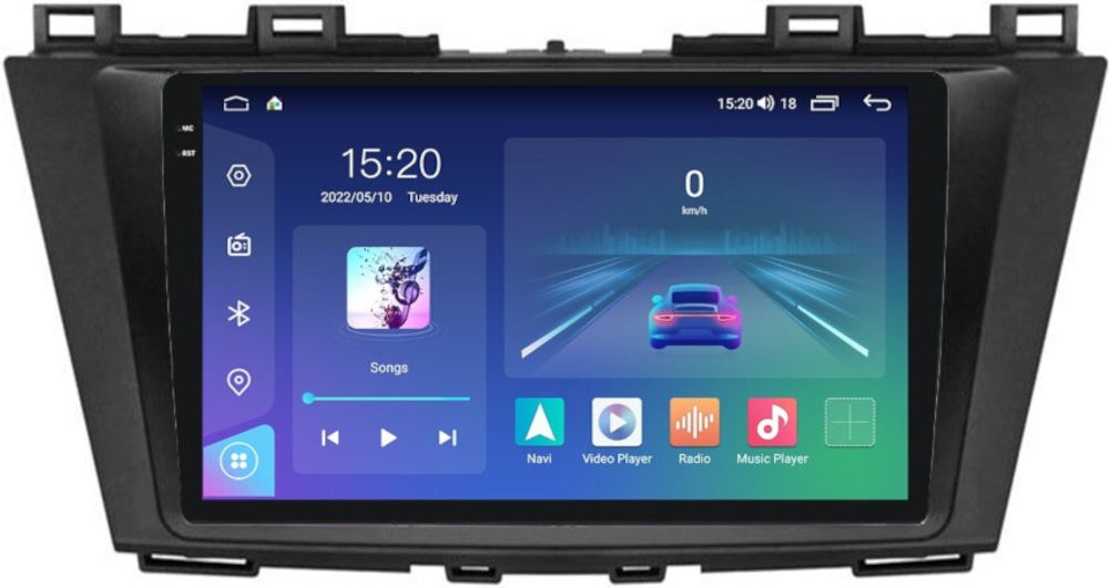 Магнитола для Mazda 5 2010-2015 - Parafar PF164U2K Android 11, QLED+2K, ТОП процессор, 8Гб+128Гб, CarPlay, SIM-слот