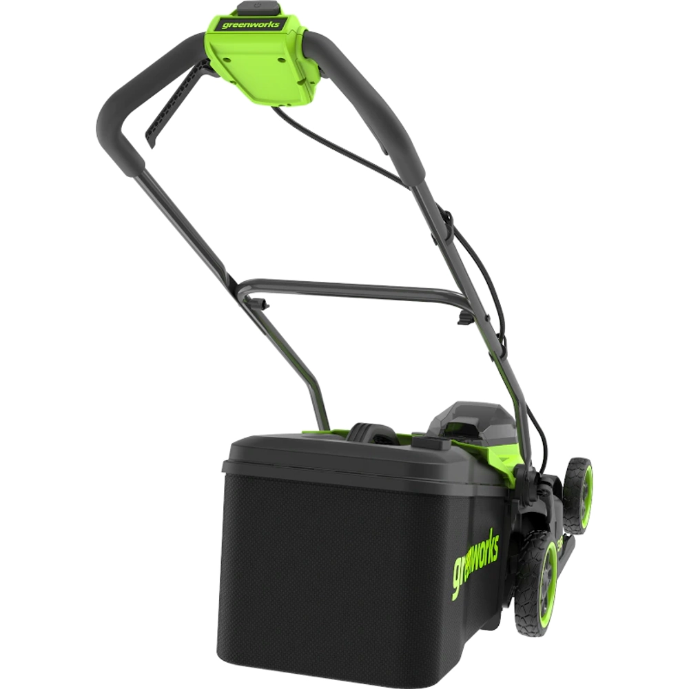 Аккумуляторная газонокосилка Greenworks GD40LM361K2 40В (1 x 2 Ач, ЗУ) нож 36 см, 2520807UA