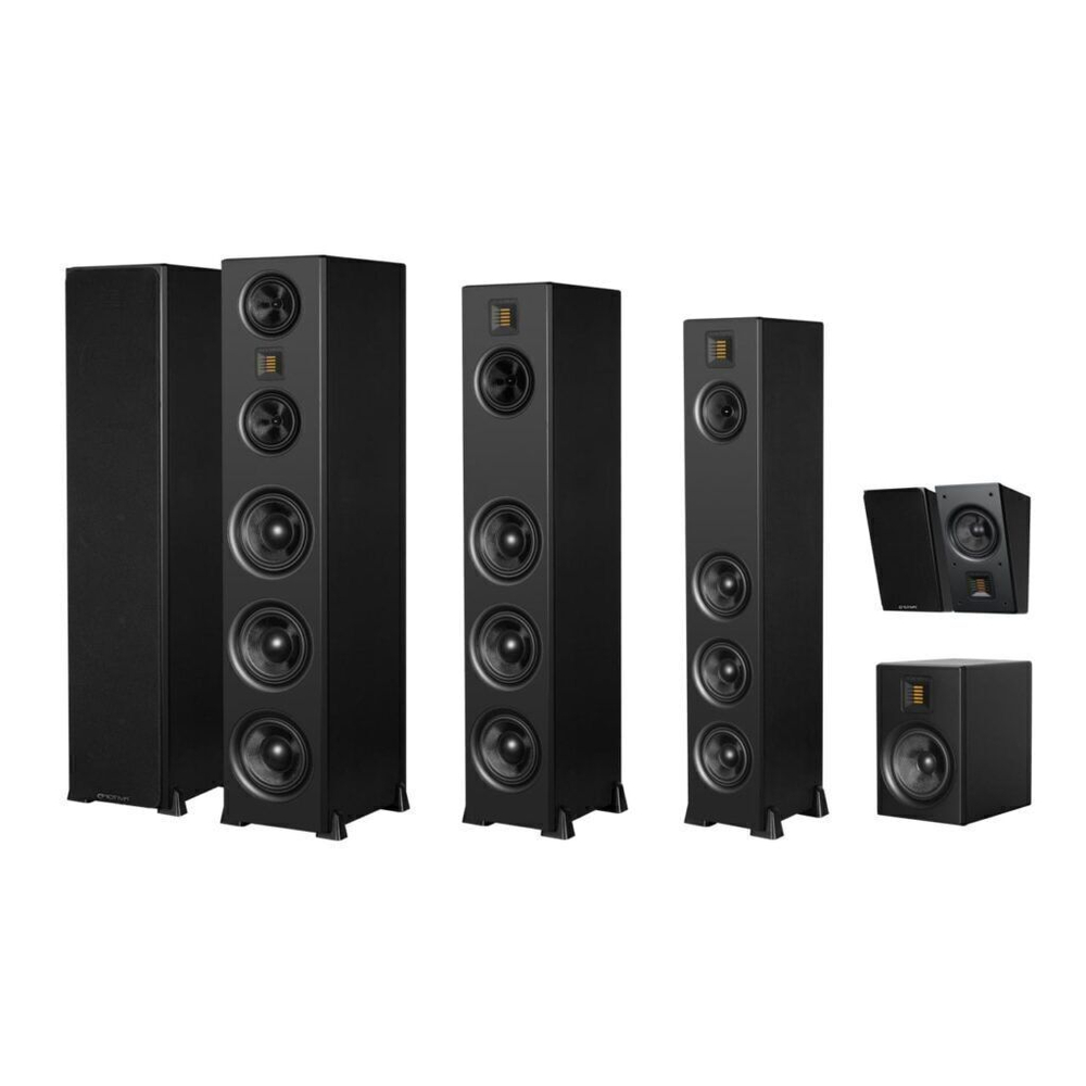 Трехполосная напольная акустическая система с фазоинвертором Emotiva Airmotiv Xt3 Black