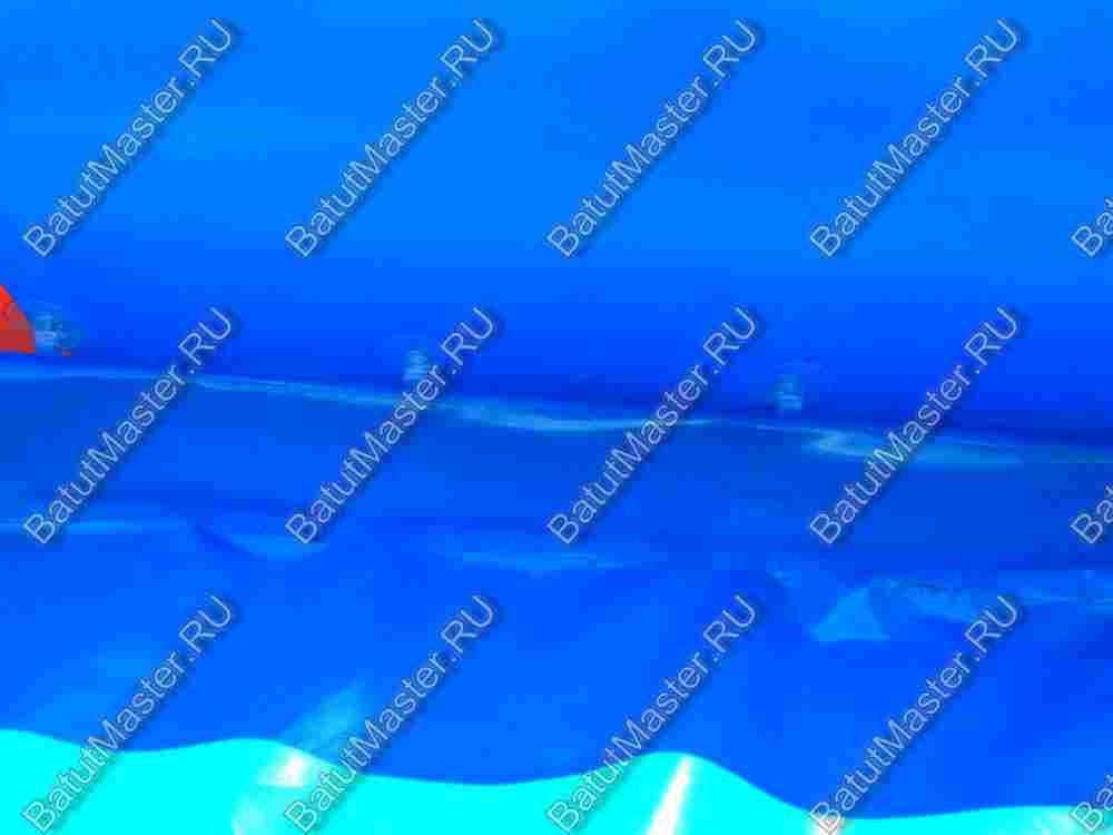 Прямоугольный надувной бассейн "Полосатик" 6*6*0.65 м