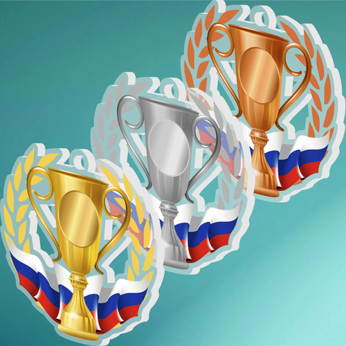 Акриловая медаль 1713