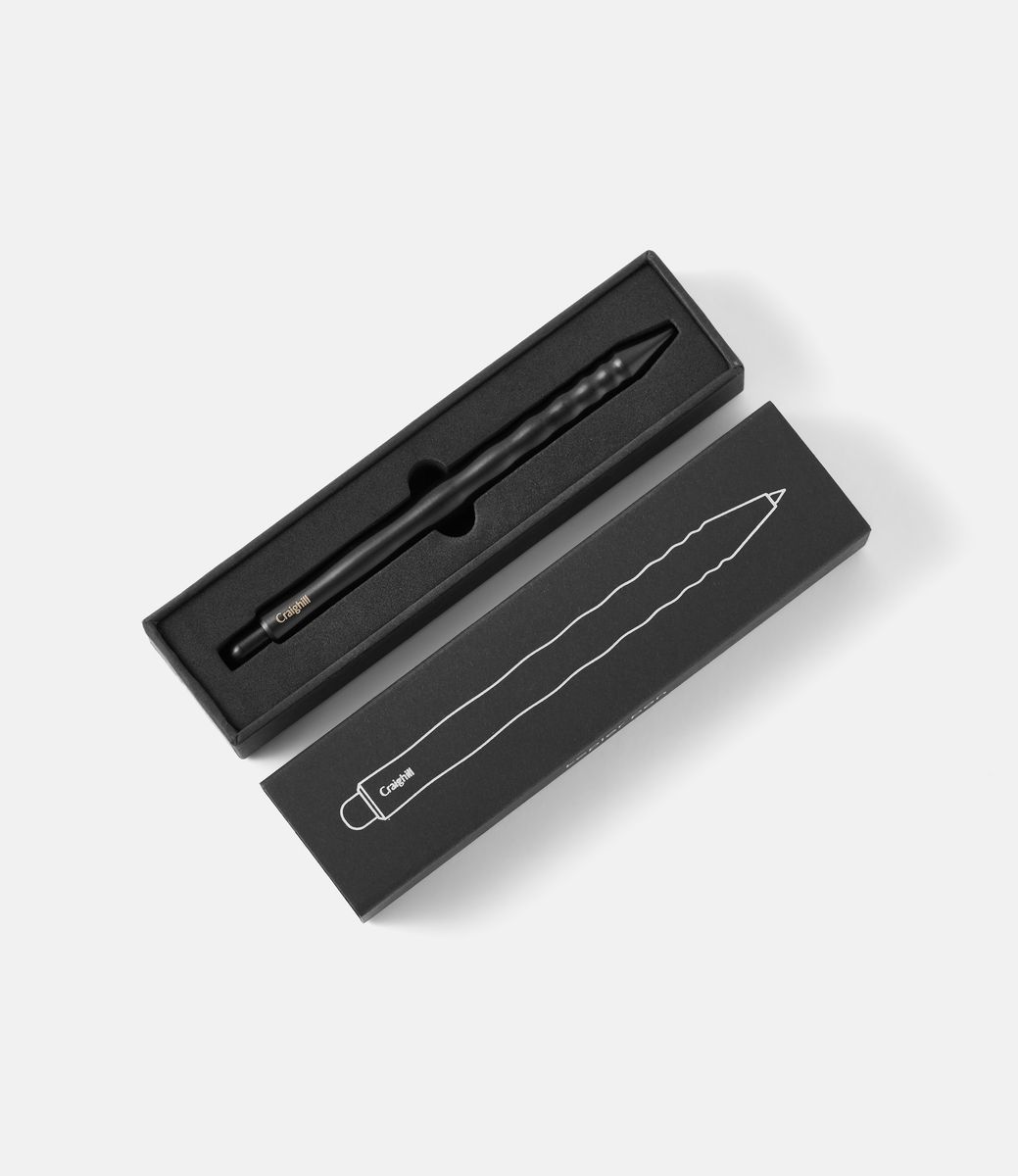 Craighill Kepler Pen Vapor Black — ручка из стали