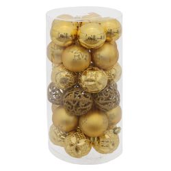 GAEM Набор из 30шт Украшение новогоднее "Шар", D 6 см, L16 W16 H31 см