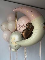 Воздушные шары на выписку для девочки №8876