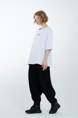 Футболка oversize из плотного трикотажа