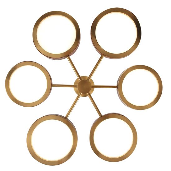 5450/99LB L-VISION ODL_EX26 коричневый/античная бронза/металл/керамика/хрусталь/акрил Подвес LED x 99W 2000К/3000K/4000K/переключ. RIVIERA