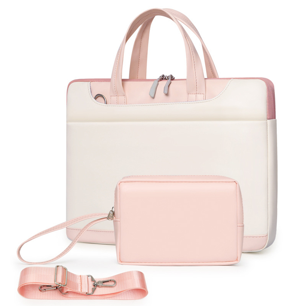 TAIKESEN PU Crossbody Handbag Regular Unisex Cream White/Sky Blue/Elegant Gray/Lady Pink