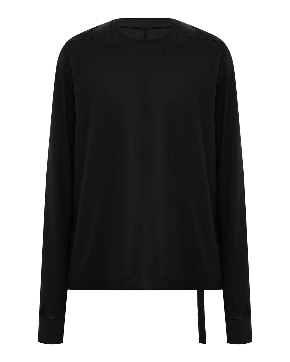 RICK OWENS DRKSHDW ЛОНГСЛИВ ЧЕРНЫЙ LIDO CREWNECK SWEAT