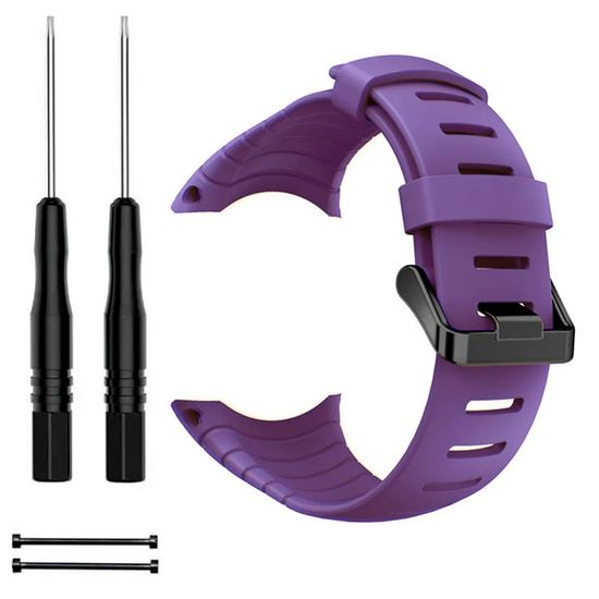 Ремешок силиконовый для Suunto Core спортивный (Ирис)