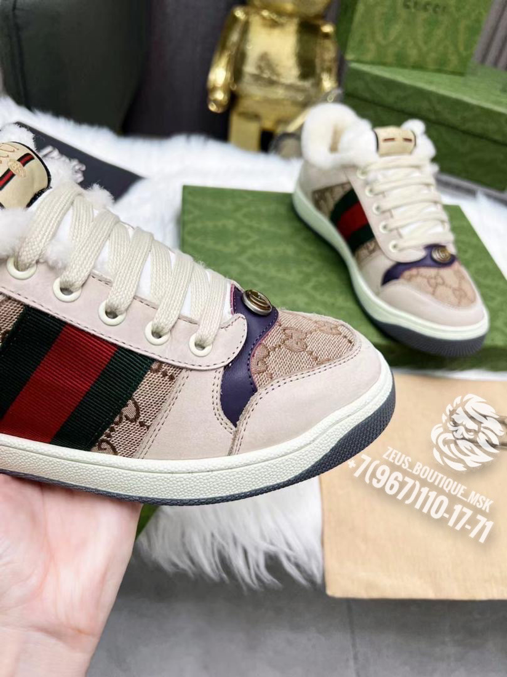 Кеды Gucci