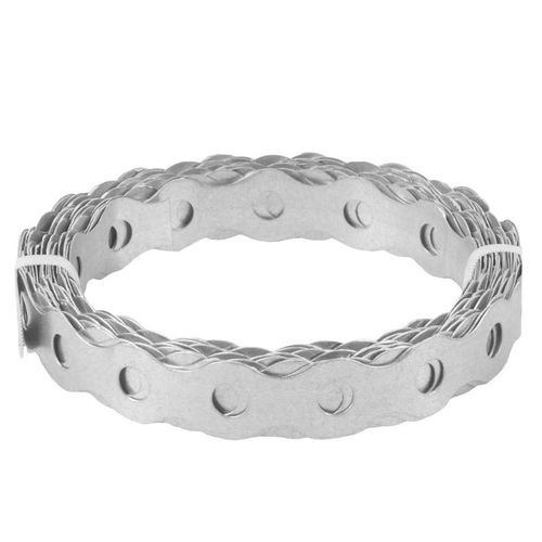 Лента перфорированная крепежная 17х0,55/0,5 мм 5м волна