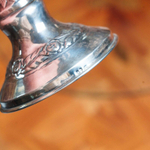 Менора из серебра