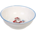 Набор посуды керамической «Дед Мороз» (кружка 330мл+салатник 13см+тарелка 20см+тарелка 25см)