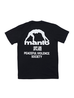 Футболка MANTO SOCIETY Чёрная