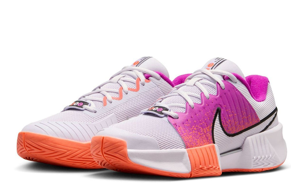 Женские Кроссовки теннисные Nike Zoom GP Challenge Pro Premium - разноцветный