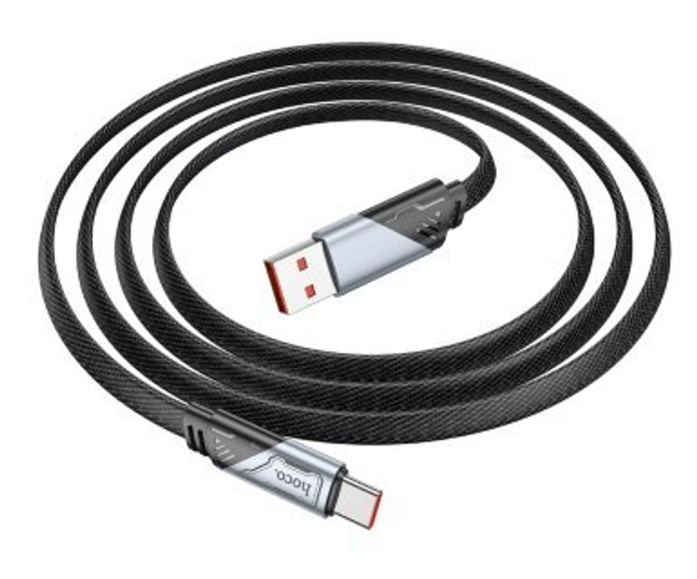 Кабель HOCO U119 5A Machine charging data cable Type-C