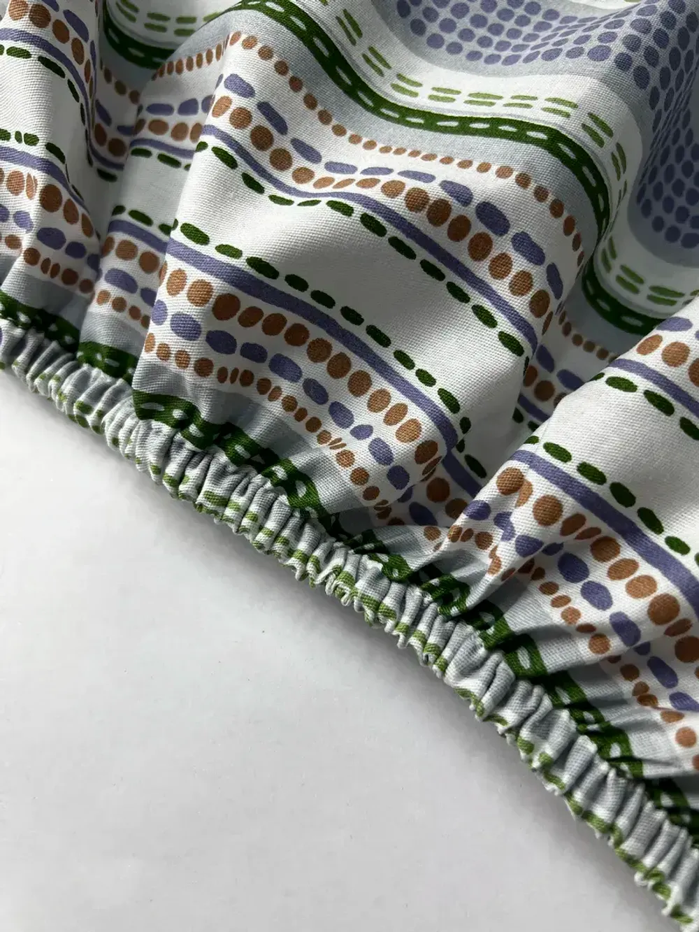 Простынь на резинке "Бисер (компаньон)" 180х200 см  Сказка сатин