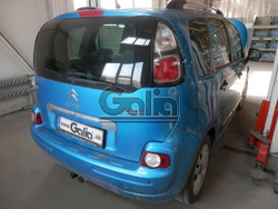 Фаркоп оцинкованный Galia C059A для Citroen C3 Picasso 2009-2017(паспорт и сертификат в комплекте)(без электрики)