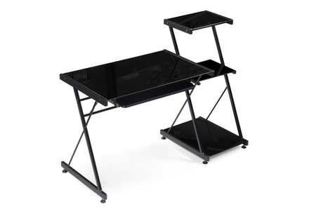 Компьютерный стол Kros 140х55х101 black