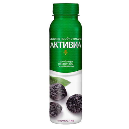 Биойогурт Активиа Чернослив 120 гр