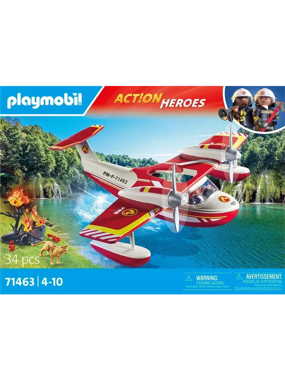 Конструктор Плеймобил 71463 Пожарный гидросамолет Playmobil
