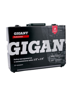 Набор инструментов в кейсе 1/2 и 1/4 151 предмет Gigant Professional GPS 151