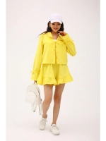 Костюм летний двойка с шортами и рубашкой