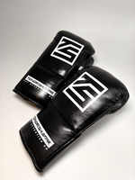 Перчатки для бокса Tomorrow Star Killer черные на шнуровке