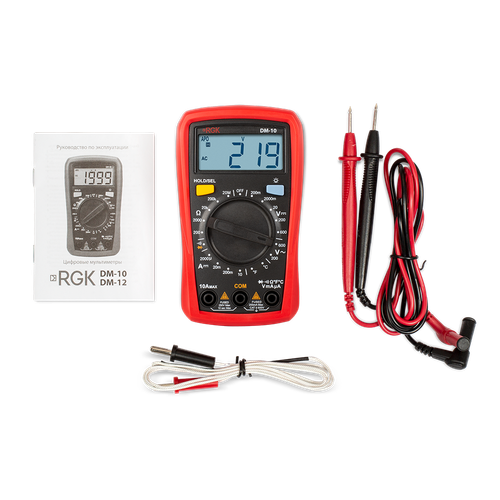 Цифровой мультиметр RGK DM-10 776554