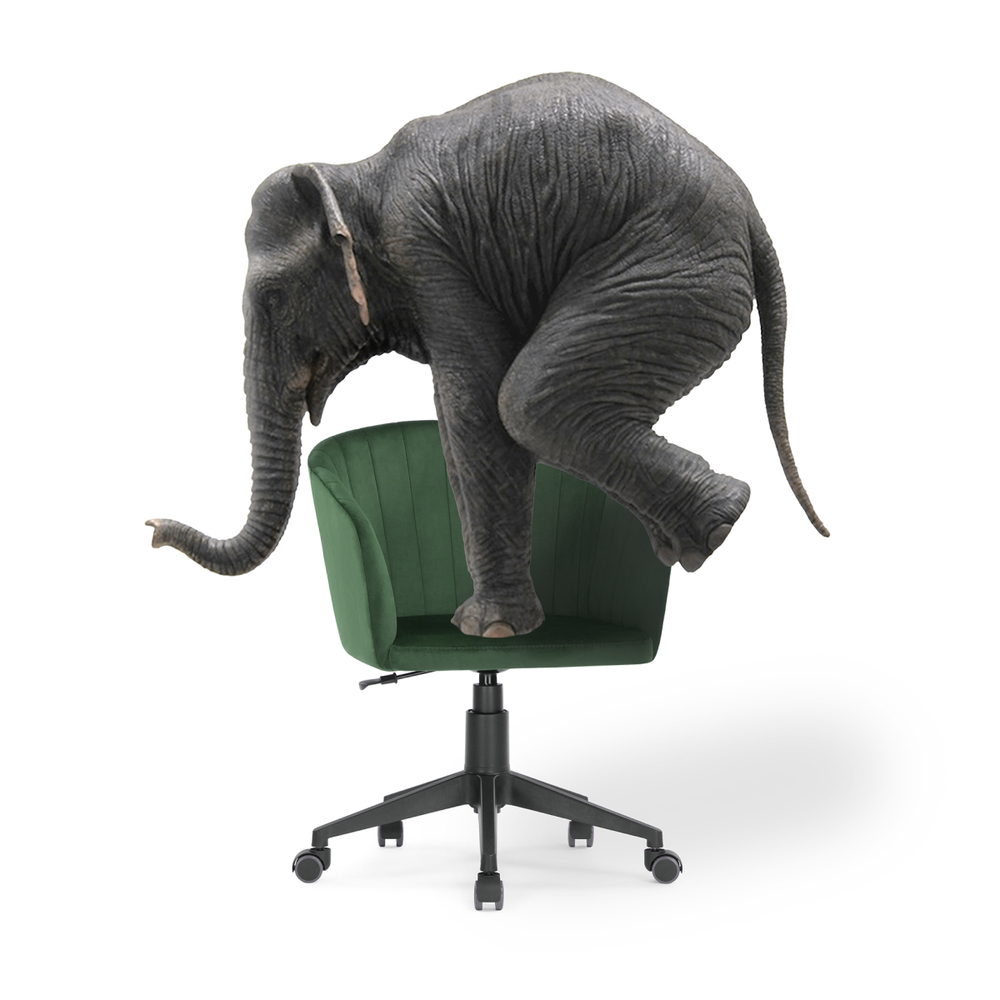 Офисное кресло Woodville Тибо изумрудный