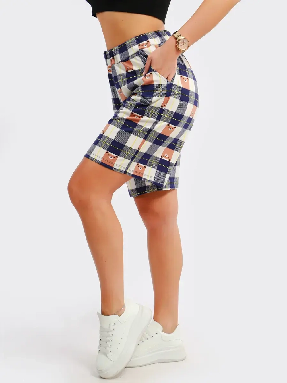 Шорты женские большие размеры