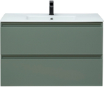 Тумба с раковиной Allen Brau Eclipse 1.E1003.CGM 100 cement grey matt