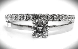 "Эстерелла" - ювелирное серебряное кольцо 925 пробы