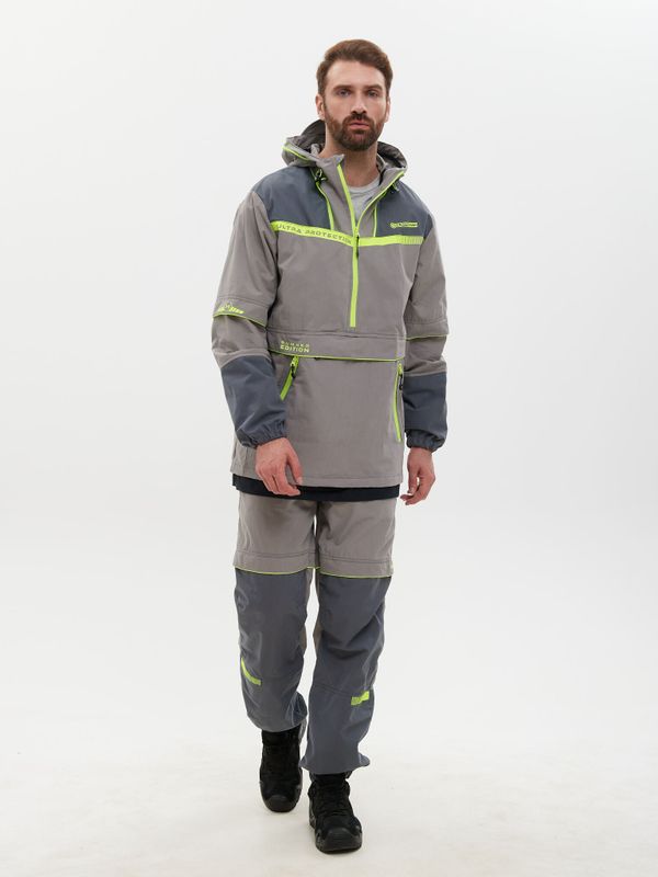 Костюм летний Антигнус-Премиум ткань Ravena Peach Wash цвет Серый