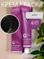 LONDA COLOR Стойкая крем-краска 4/0
