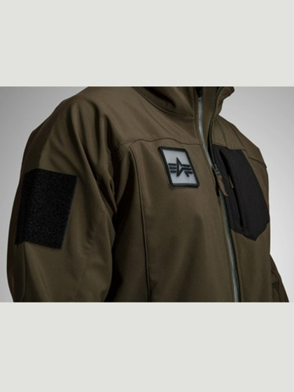Куртка Мужская - Alpha Robinson Softshell (оливковая - olive)