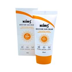Увлажняющий солнцезащитный крем для лица Kims Moisture Sun Cream SPF 50+ PA++++ Triple Function, 50 мл