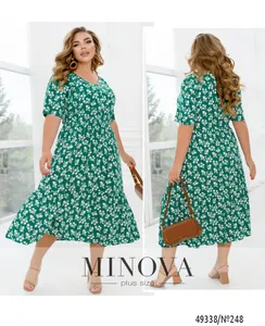 Платье 248-бирюзовый Minova