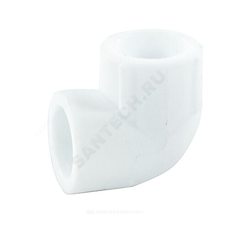 Угольник PP-R белый Дн 32х90гр PRO VALFEX 10108032-PRO
