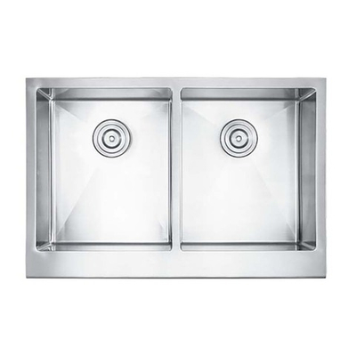 Кухонная мойка, 838x533x228 мм, 2 чаши