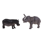 Набор диких животных 4шт, пакет DY618-43