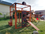 Детская площадка Савушка КУБ-1 (махагон)