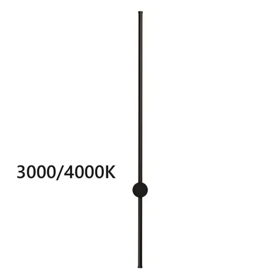 4335/18WLP HIGHTECH ODL22 299 чёрный Настенный светильник IP20 LED 18W 849Лм 3000K/4000K (перекл. ч/з тумблер на драйвере) FILLINI