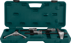 AE310139 Съемник универсальный, американского типа со скользящими 2-3 захватами в наборе, диапазон захватов внутр./наружн. 60-160/40-120, глубина захвата 100 мм