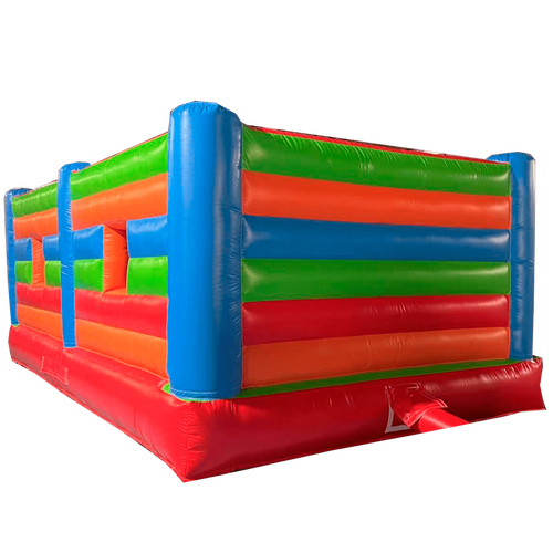 Коммерческий надувной батут “Городок” 6*3,5*2,3м