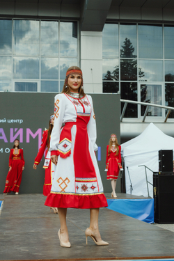 Платье «Хĕвел» (Коллекция «Нарспи» )