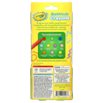 Crayola, Crayola, карандаши для ванной, для детей в возрасте от 3-х лет, 9 карандашей, + 1 бонусный карандаш