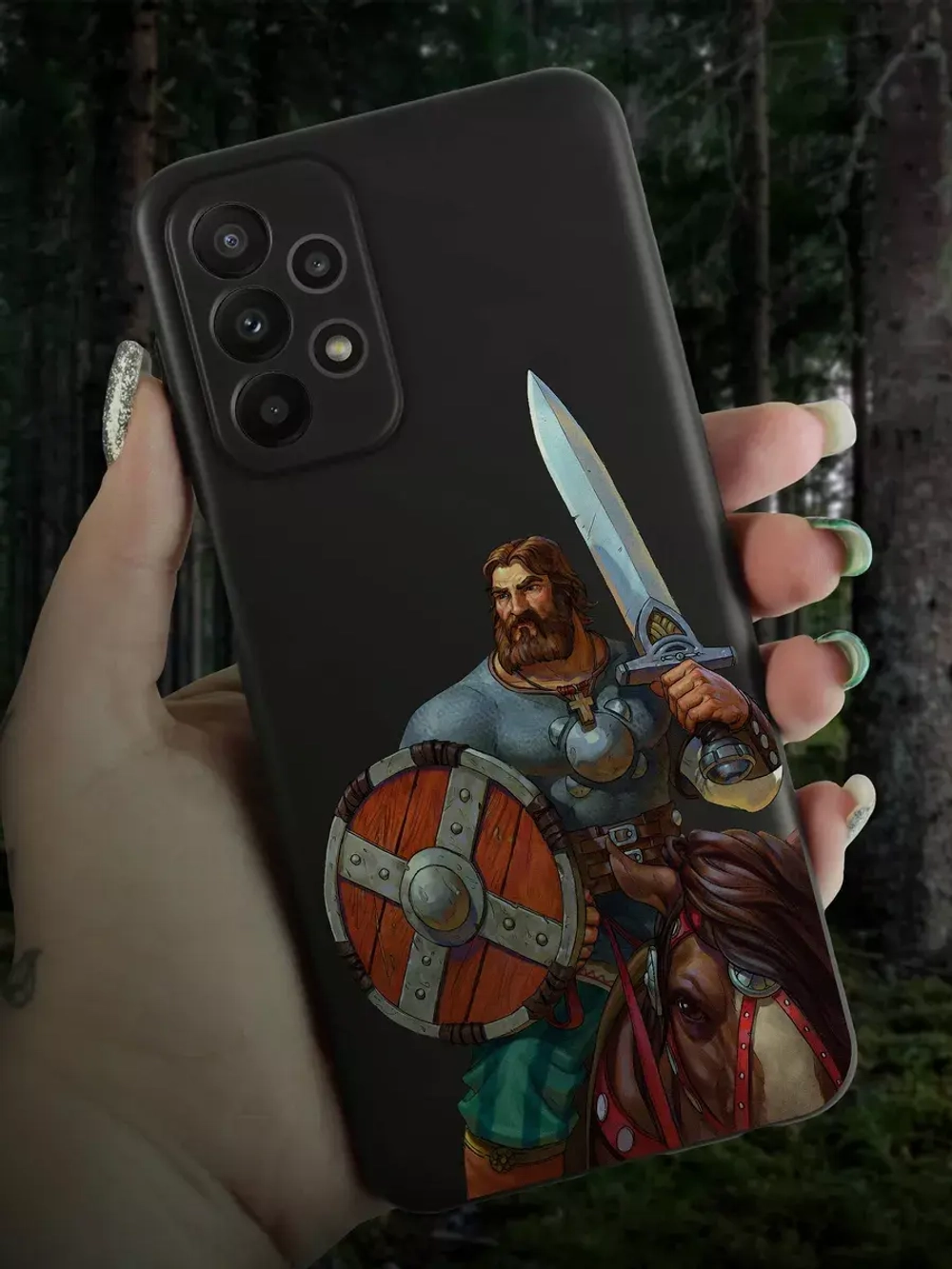 Чехол на Samsung A23 с принтом